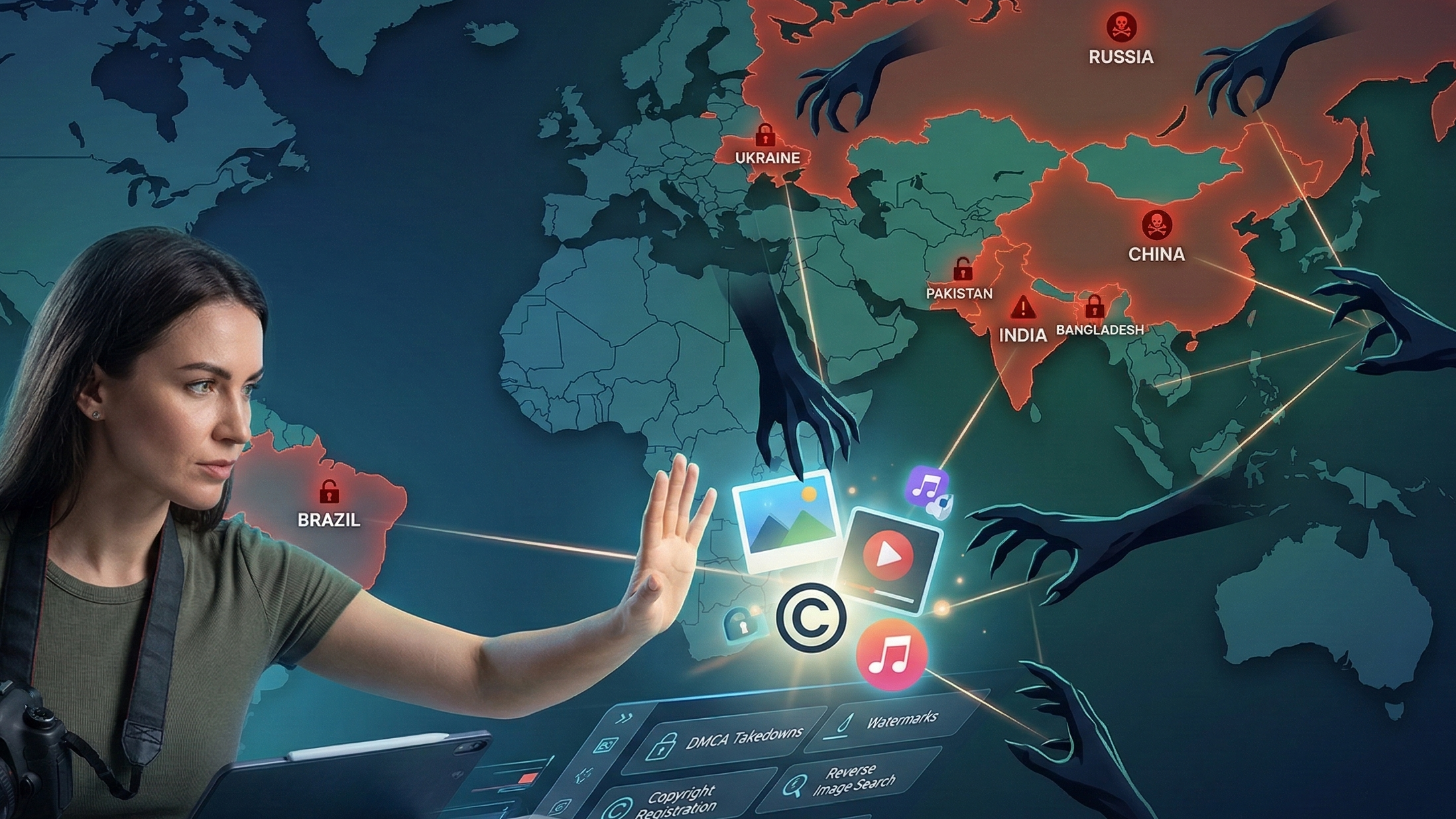 The Creator's Guide to Copyright Infringement Hotspots - and How to Fight Back