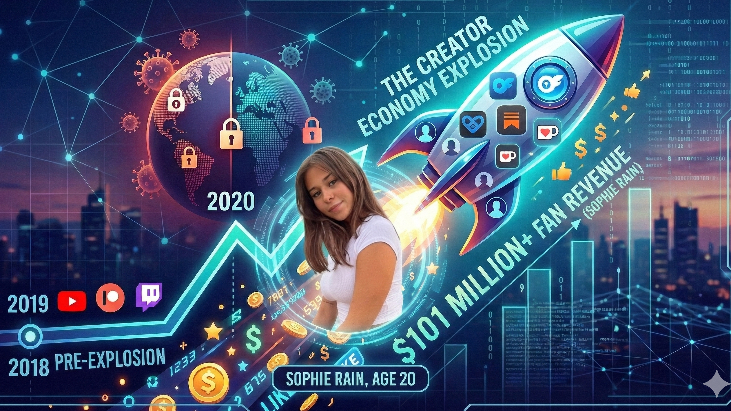 $100 Million From Fans: How the Creator Economy Exploded After Covid and Why It's Just Getting Started